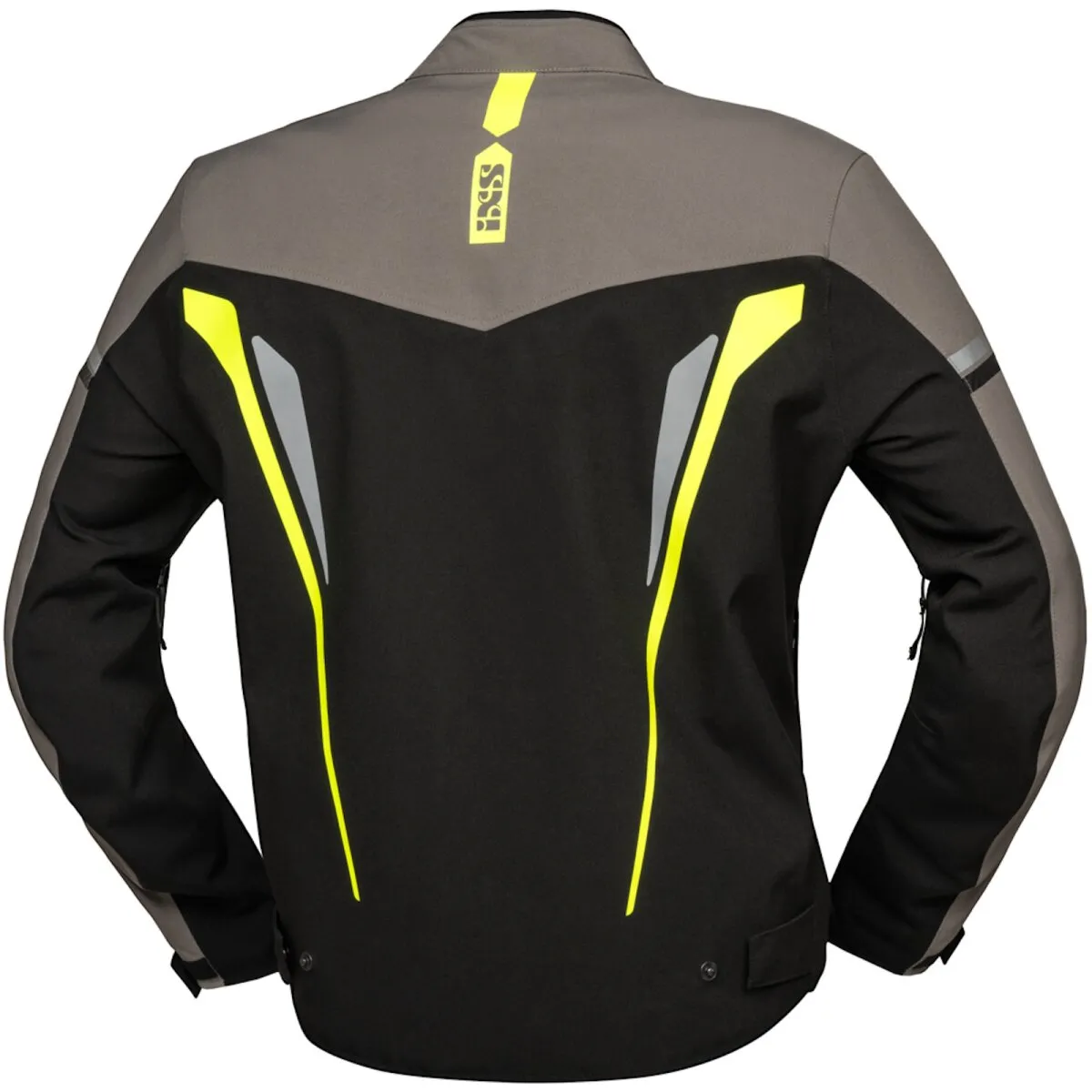 iXS TS-Pro ST+ Textiljacke Herren schwarz / grau / fluo-gelb M